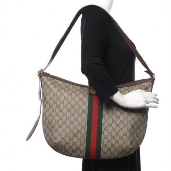 Gucci Handbags - Gucci Supreme Monogram Web Ophidia Shoulder Bag